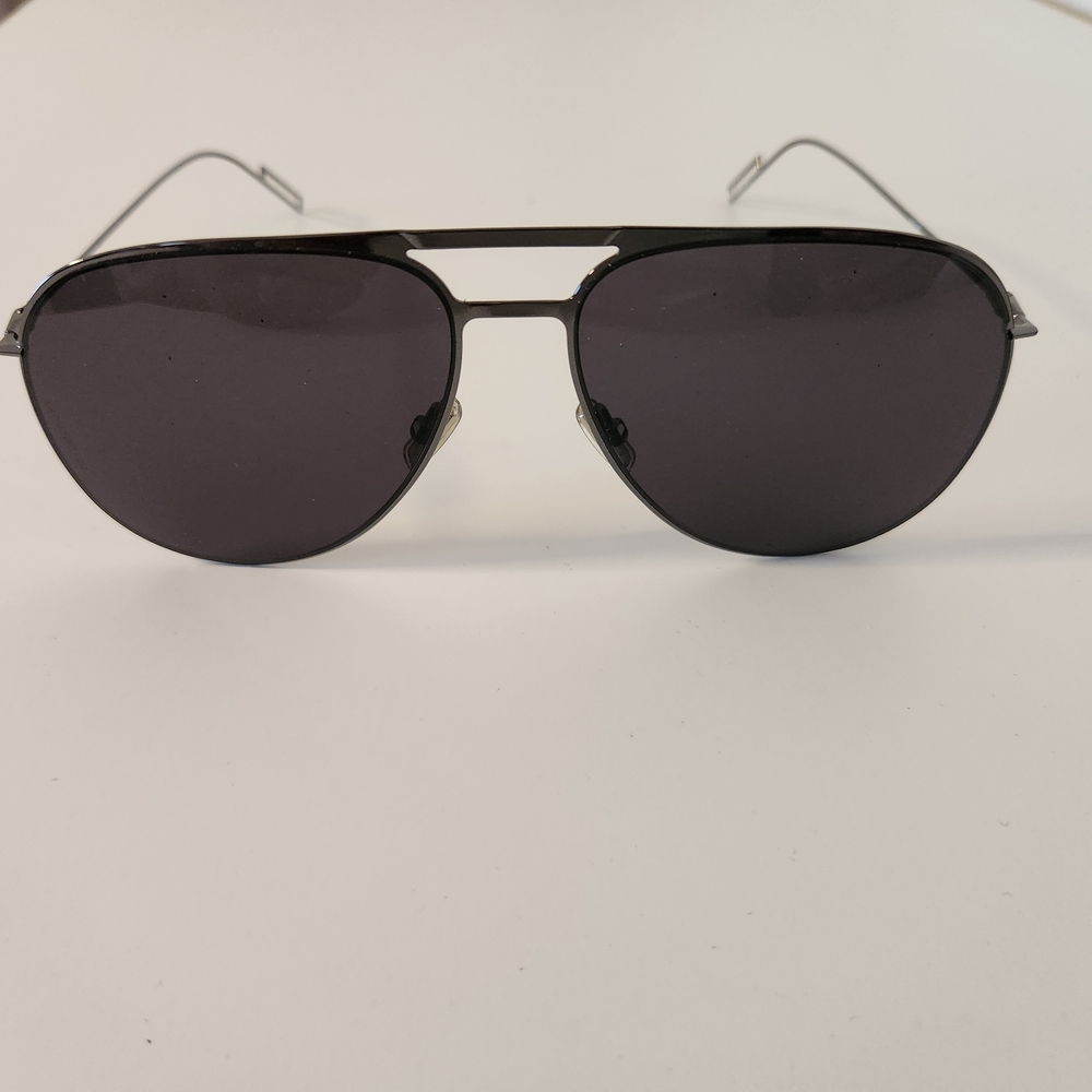 Dior Sleek Black Aviator Sunglasses(Like New, Use only twice).